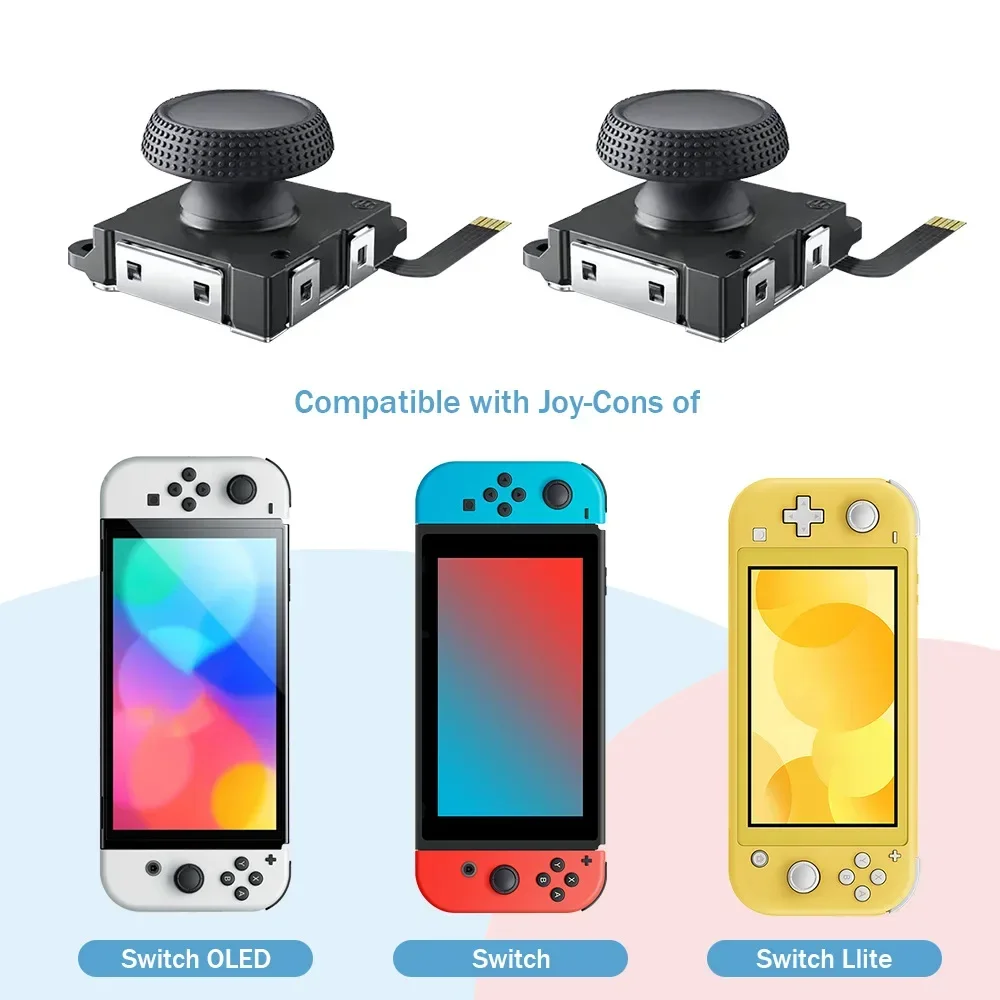 

Original Nintendo Switch Joycon Replace Hall Rocker Non-contact Nintendo Switch Gamepad Repair Hall Joystick For Switch OLED