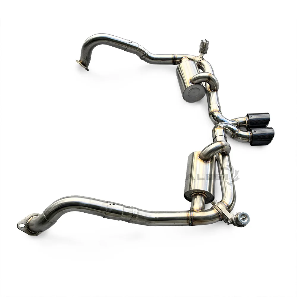 

Suitable for Porsche Boskett/Cayenne 981 3.4 2012-2016 Sport Cat Back Exhaust with Valve