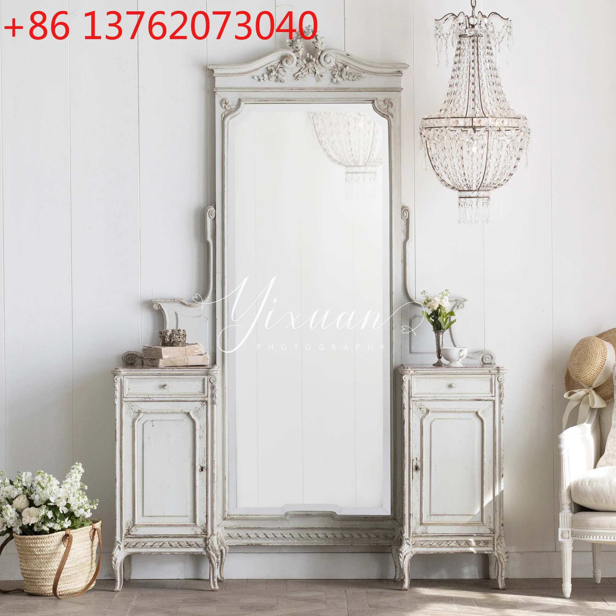 

Старый комод из цельного дерева во французском стиле ретро, европейский придворный шкафчик на поясе в стиле рококо