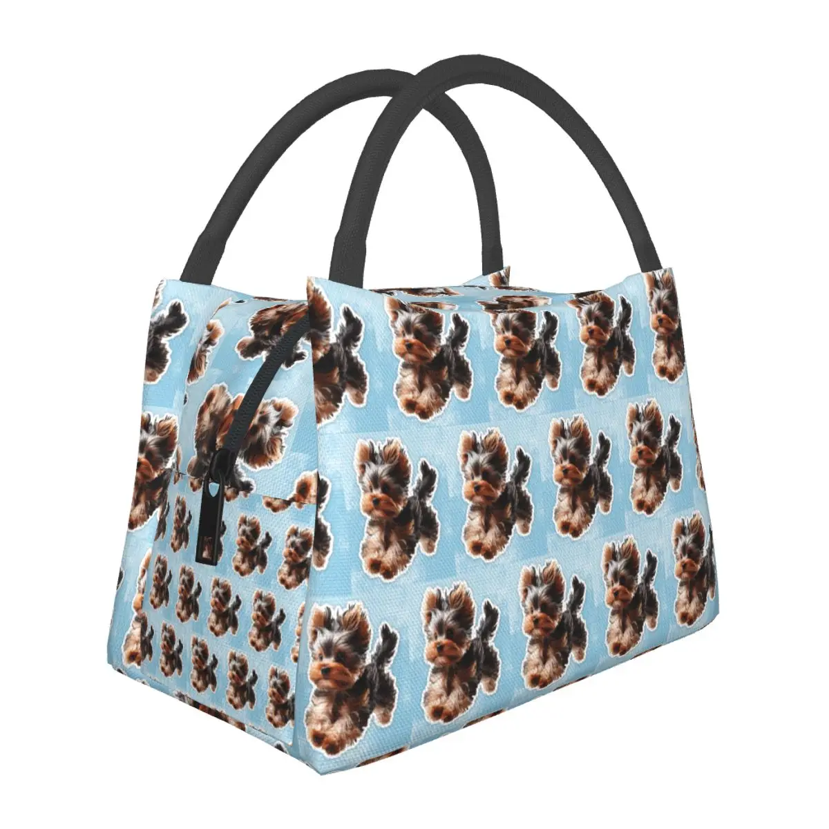 

Yorkshire Terrier Dog Pattern Insulated Lunch Bag for Women Picnic Storage Food Boxes Container Cooler Thermal Lunch Box Tote