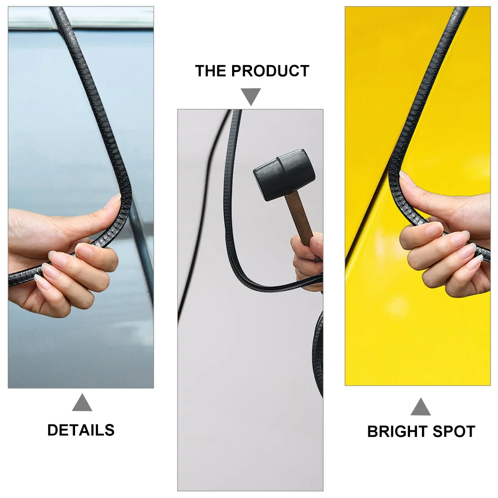 

Car Door Protector Auto Seal Shape Vehicle Anti Collision Strip Protective Edges Trim Bumper