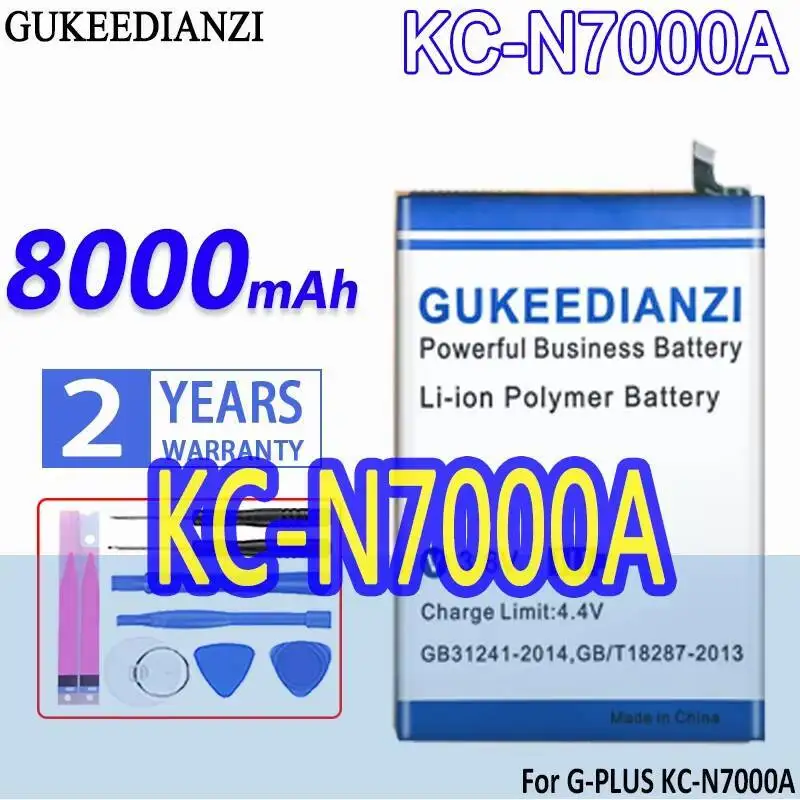 

Для G-Plus Gplus KC-N7000A Сменный аккумулятор премиум-класса большой емкости 8000 мАч для мобильного телефона