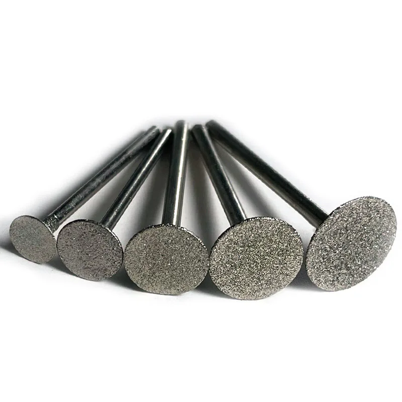 0.8/1/1.5/2/2.5/3/4/5/6/8/10mm Diamond Burs Rotary Sintered Abrasive Grinding Bits 2.35mm Shank