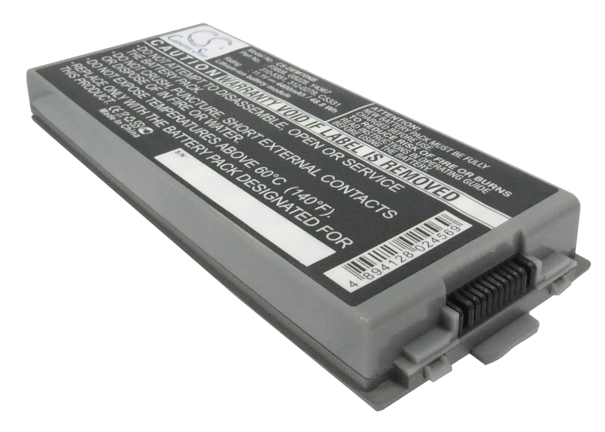 

Li-ion Notebook, Laptop Battery for DELL 11.1v 4400mAh