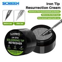 LUOWEI LW-ST01 Soldering Tip Refresher Clean Paste For Oxide Solder Iron Tips Welding Sting Resurrection Cream BGA Repair Tools