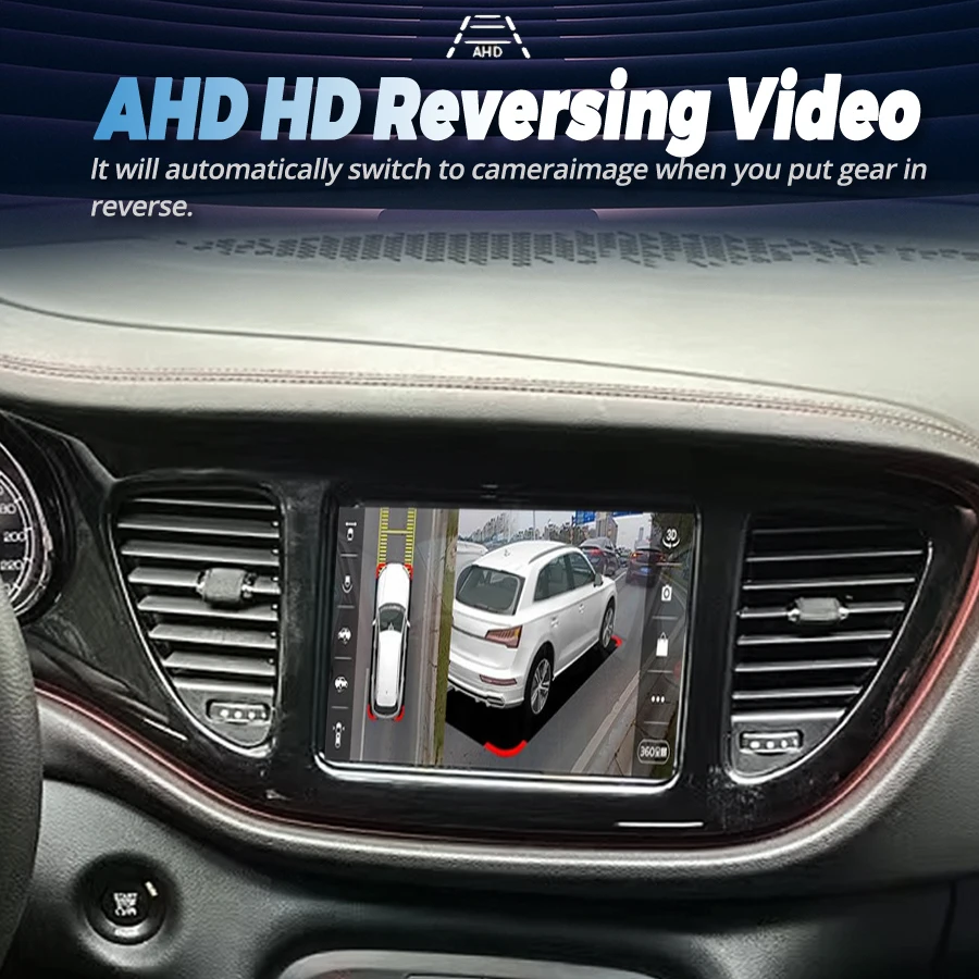 8.4" Android Screen Carplay Car Radio For Dodge Ram Challenger Chrysler 300C Jeep Compass Cherokee Commander Stereo Video Player