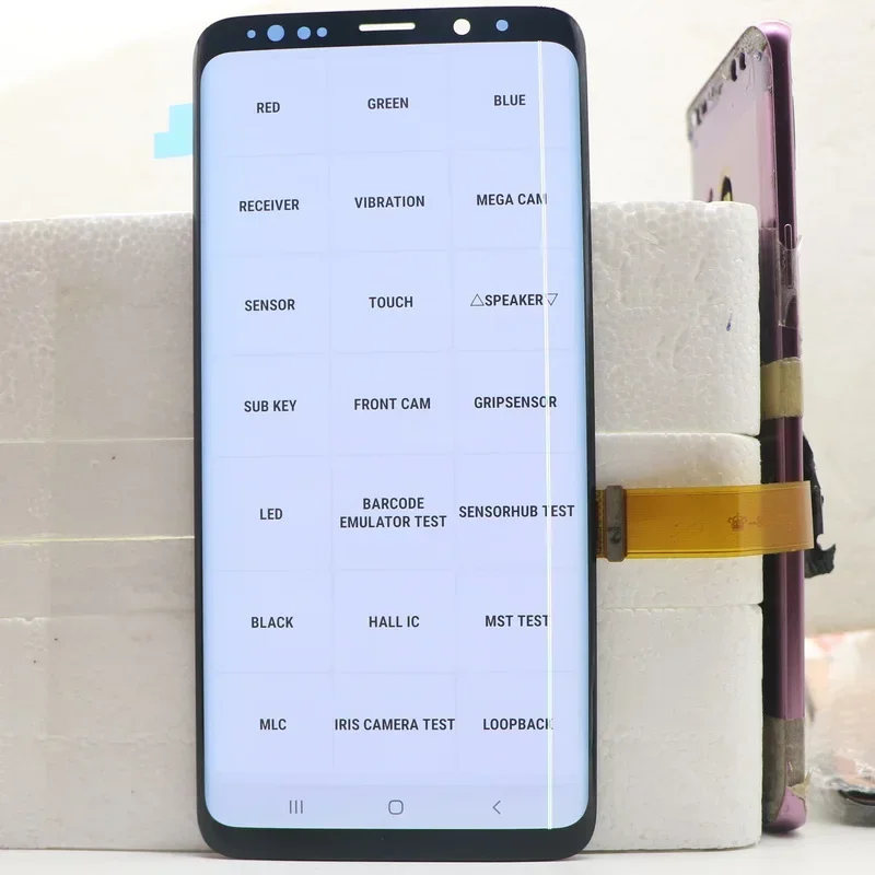100%  AMOLED Display for SAMSUNG Galaxy S9 Plus G965 G965F SM-G965F/DS S9+ LCD Display Touch Screen Digitizer Repair Part