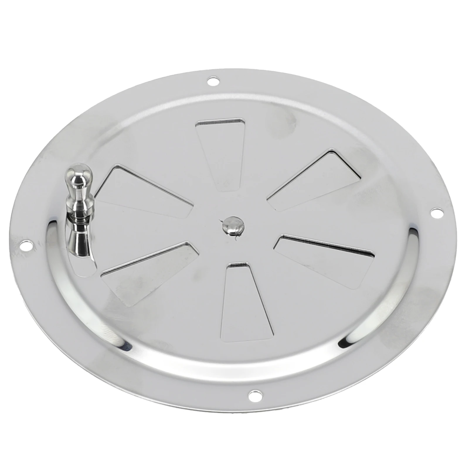 

Морская бабочка с вентиляционным отверстием 125 мм (5 дюймов), аксессуары для лодок, запасные части, круглая Жалюзийная решетка, серебристая, высокое качество