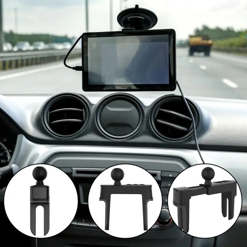 Air Outlet Barb Clamp Round Multifunctional Universal 360 Degree Rotation Car Accessories Gps Bracket Air Outlet Bracket