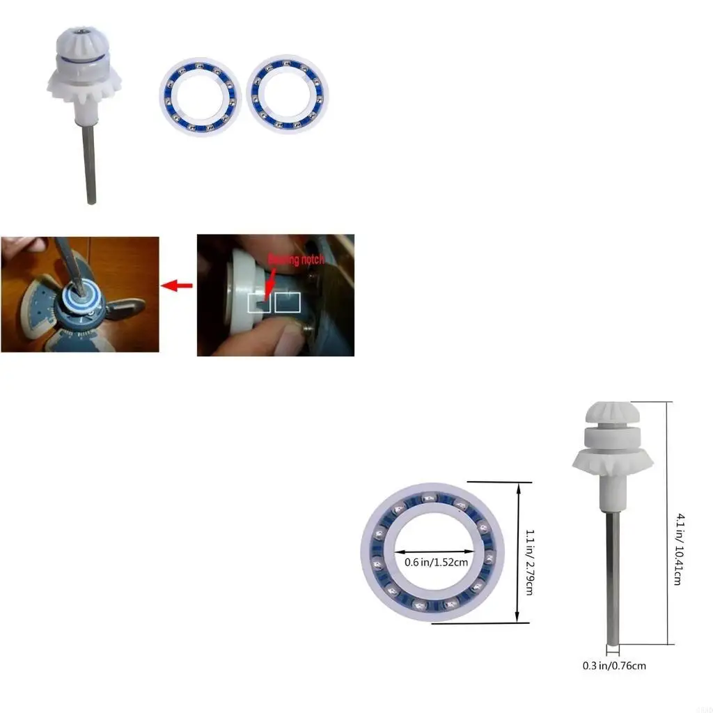 

Bearings Pool Cleaner Transmission Shaft Assembly For R0525100 R0527000 MX6 MX8 C5AD