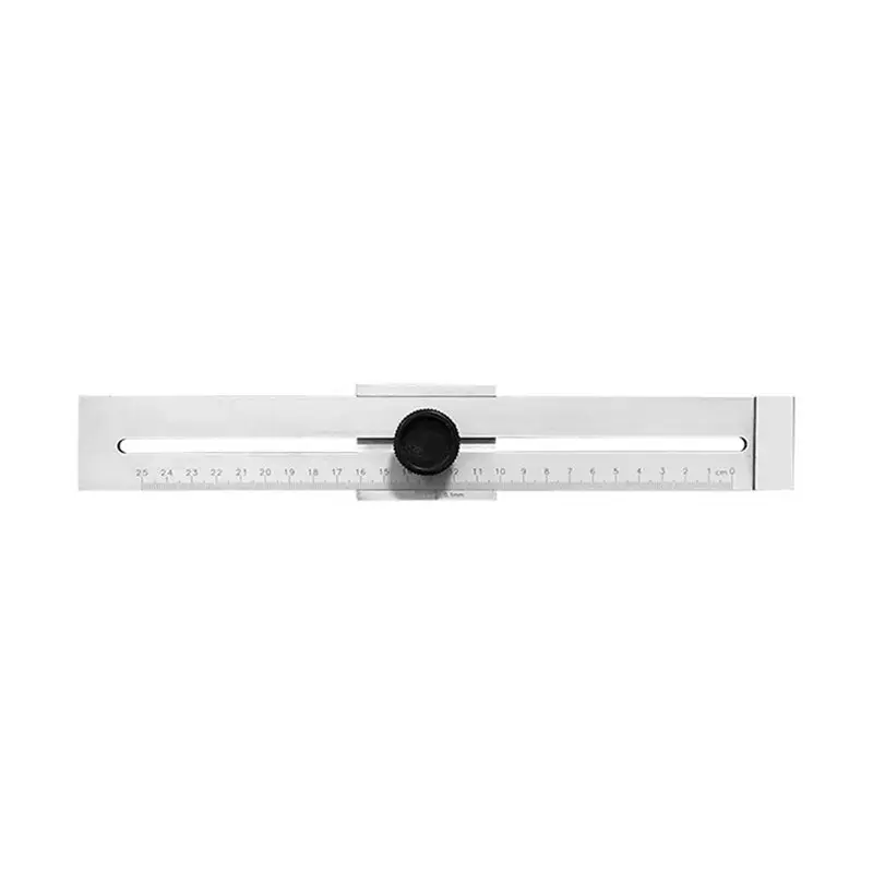 【CUSTOMER FAVORITE】Criber Steel Marking Gauge Parallel Ruler Marker Gauge Precise Marking Gauge Sliding Line Ruler