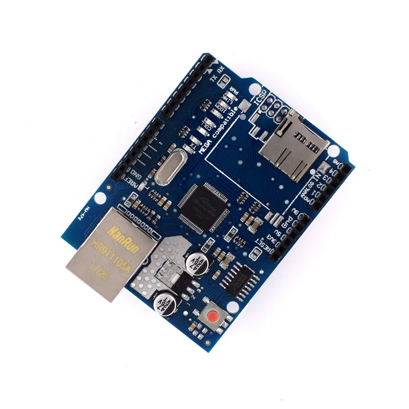 W5100 Network Ethernet Shield Module with SD Card Reader for Arduino Mega2560