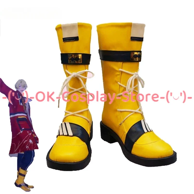 Game Ensemble Stars Eden Tomoe Hiyori Saegusa Ibara Ran Nagisa Cosplay Shoes Halloween Carnival Boots Custom Made