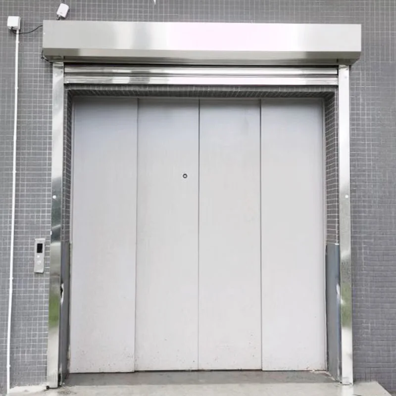 

316 stainless steel rolling gate Warehouse gate Windshield anti-theft Electric rolling Shop fire and anti-theft rolling