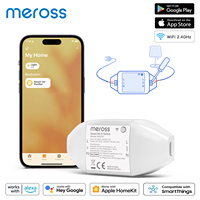 Meross HomeKit DIY Smart Switch,WiFi Smart Switches,1/2/3/4/6 Pack,Support Siri,Apple HomeKit, Alexa,Google Assistant