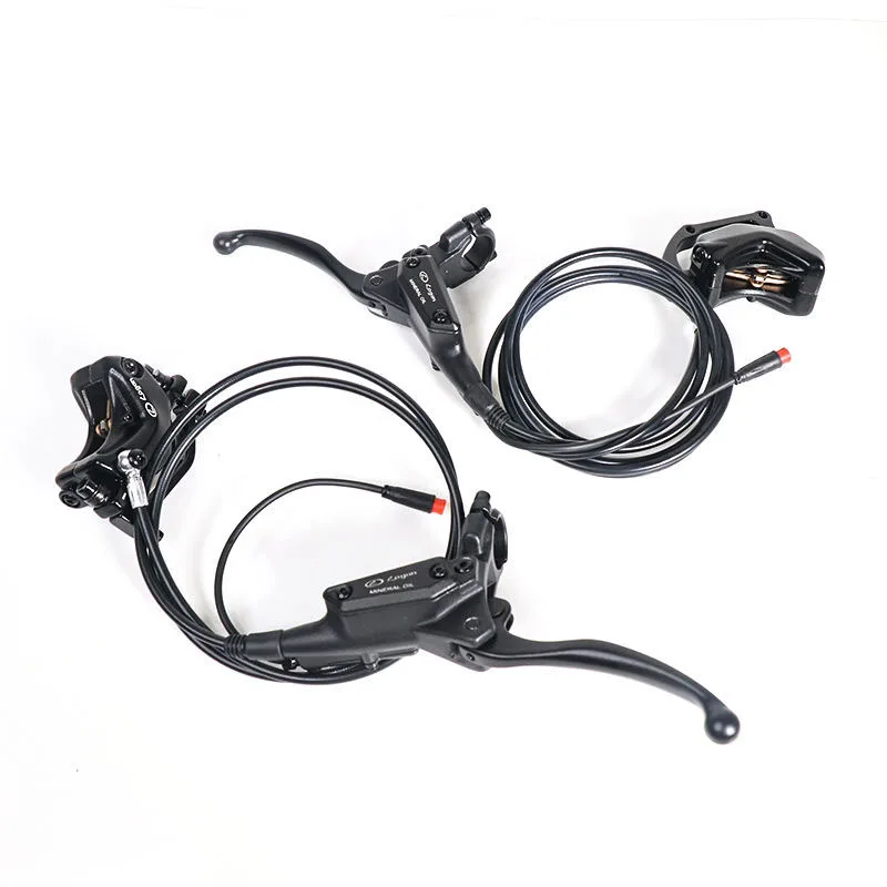 Original Full Set Hydraulic Oil Brake Set For OUXI GT2000 Electric Dirt Bike GT2000 Electric Bicycle Part Bike Parts Repair