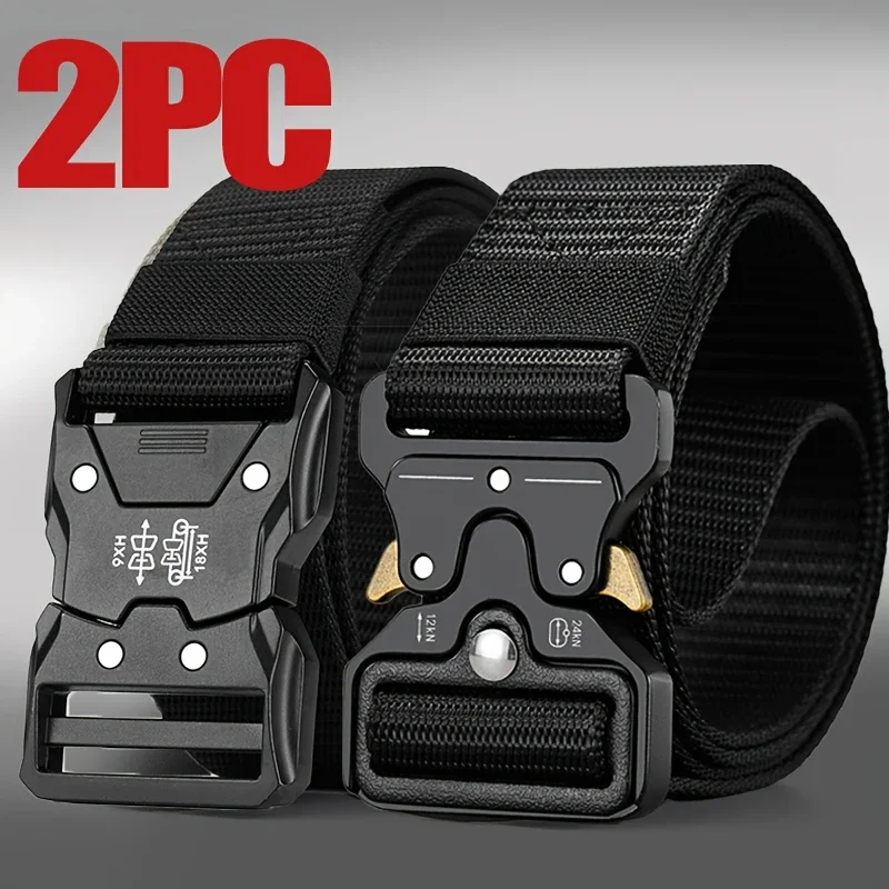 Taktischer Gürtel Herrengürtel Mode Business Multifunktional Camping Outdoor Golf Dekorativer Gürtel für Männer – Detail 3