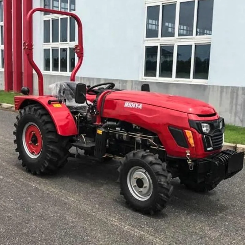 4x4 50hp diesel engine traktor electric start tractor agricola traktor