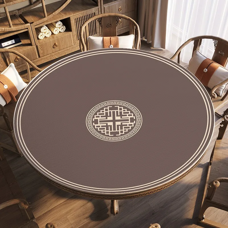 tapis-de-table-rond-simple-et-moderne-epaissi-insonorisant-pour-table-de-poker-resistant-a-l'usure-et-impermeable