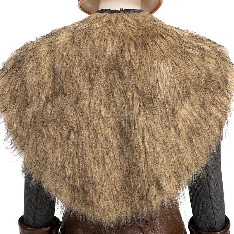 درع نسائي، مجموعة ملابس جلدية وقناع، زي تنكري قتالي للهالوين sk؛m1