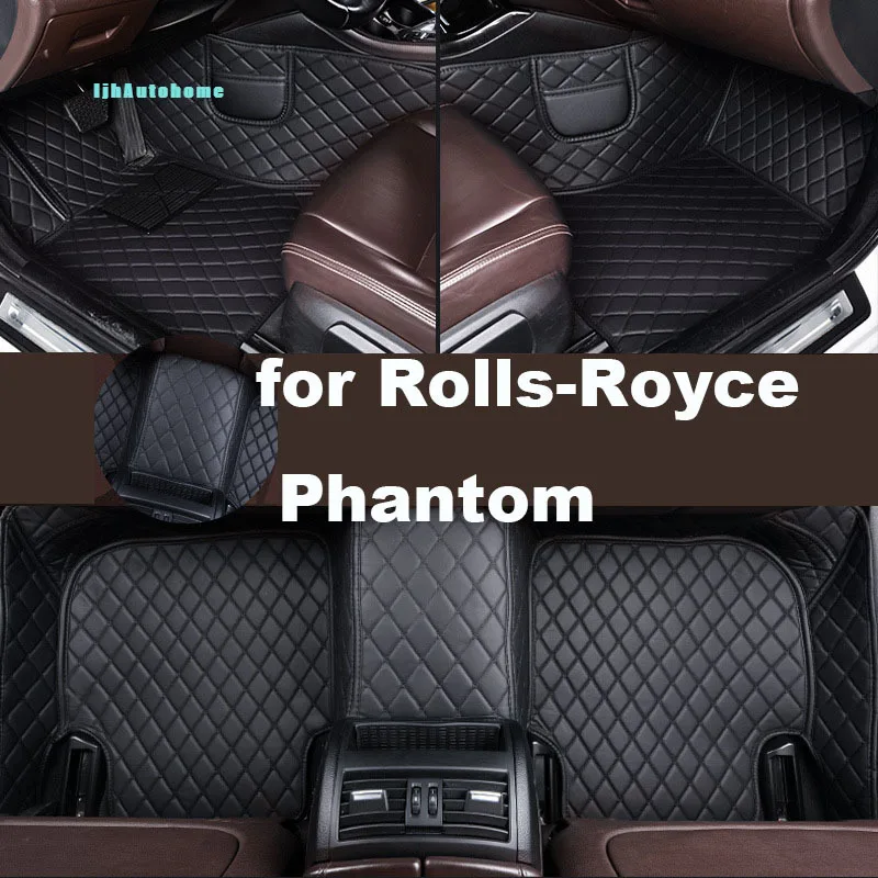 

Autohome Car Floor Mats For Rolls-Royce Phantom 2004-2016 Year Upgraded Version Foot Coche Accessories Carpetscustomized