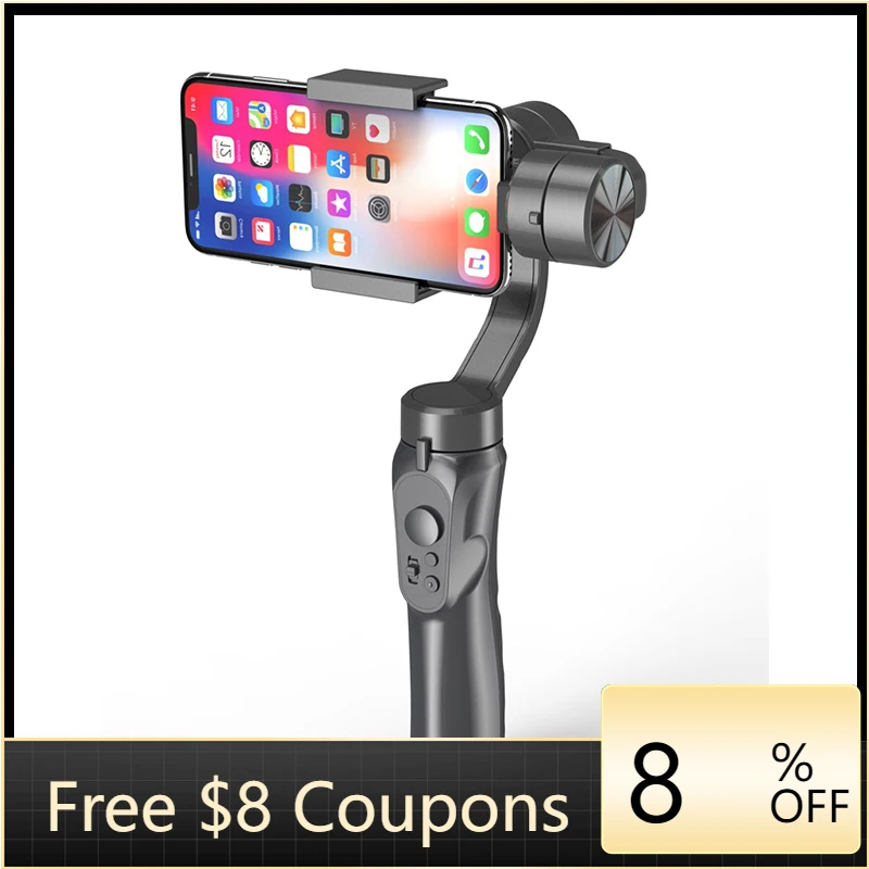 

New Hot Sale Universal Mobile Stabilizer Handheld Gimbal Adjustable 3 Axis Handheld Dslr Gimbal Stabilizer for Smartphone