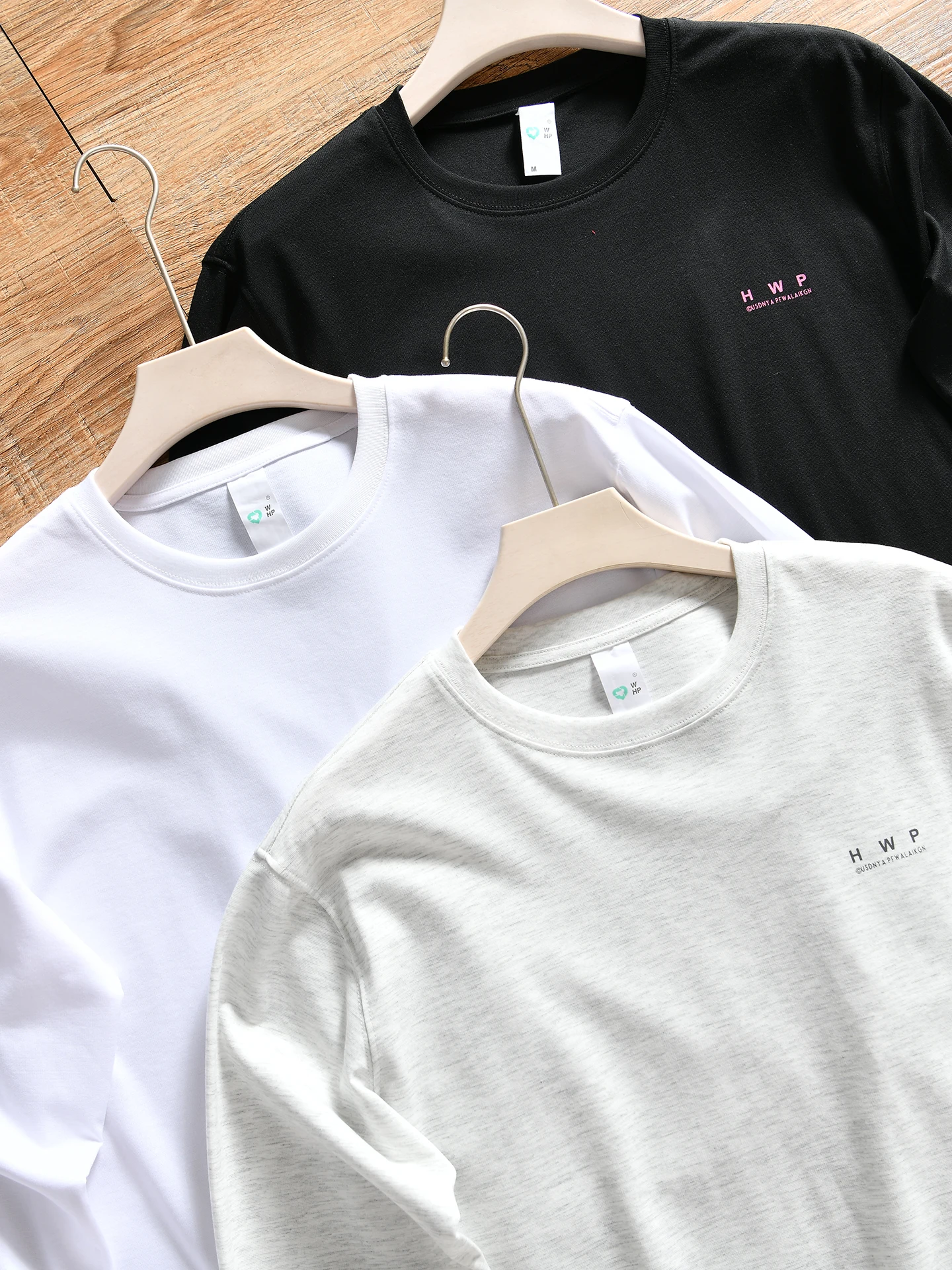 Linen Mixed Cool Feeling Comfortable Letter Print round Neck Long Sleeve T-Shirt Unisex Outdoor Sporty Casual Autumn Top