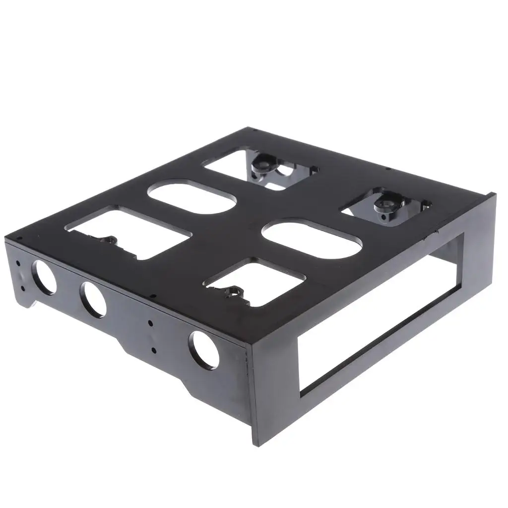 

Drive Bay Case Bracket Plastic Hard Disk Adapter Holder 3.5 to 2.5 Inch Floppy Mounting for PC Desktop