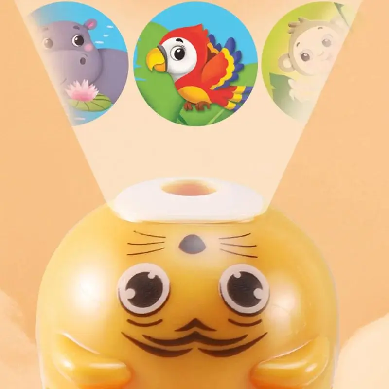Kinder Leuchtende Taschenlampe Projektor Baby Schlaf Geschichte Buch Taschenlampe Spielzeug Frühe Bildung Spielzeug Urlaub Weihnachten Beleuchtung – Detail 5