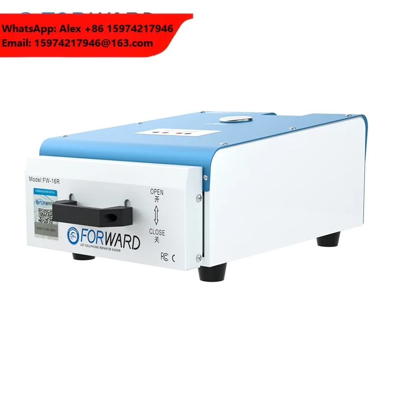 FORWARD FW-16R LCD OLED Mobile Phone Edge Screen OCA Air Bubble Remover Machine For Iphone Samsung Ipad 12 Pro Debubble