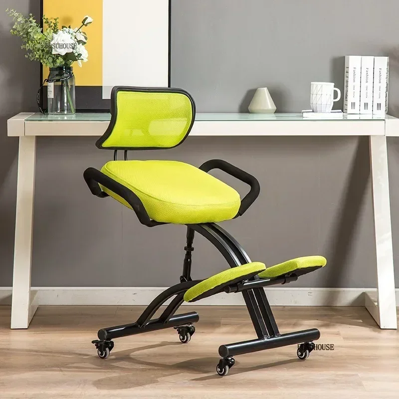

Nordic Ergonomics Chair Boss Staff Back Chairs Office FurnitureCreative Lounge Kneeling Saddle Study Computer Gamer Chair j l
