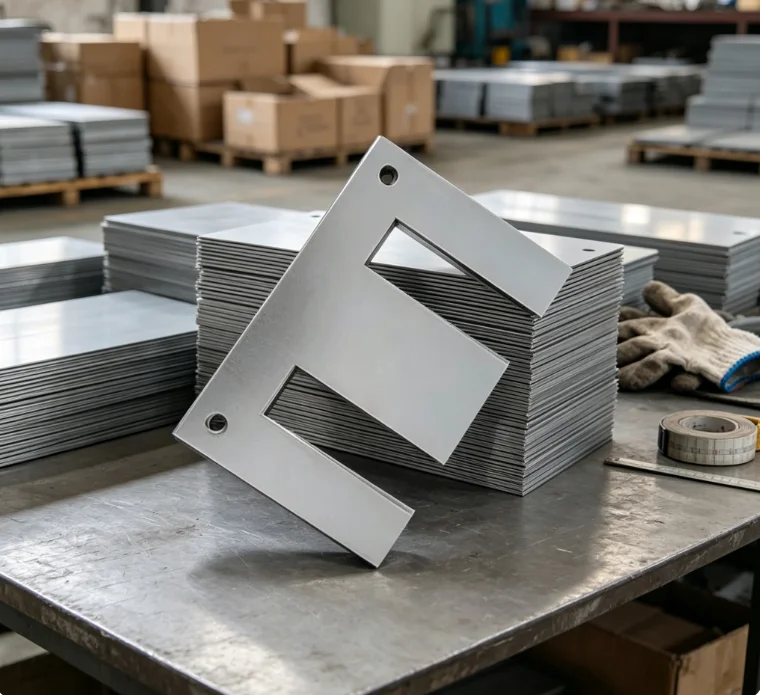 0.5mm Thick Silicon Steel Lamination Sheet for EI57-19 EI66-22 EI76 EI86-28.6 EI96-105-114 Transformer Core Construction