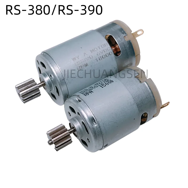 DC6V 12V Motor 380 390 540 DC motor,Children 's electric stroller Buggies Motor,Remote control cars Motor Accessories