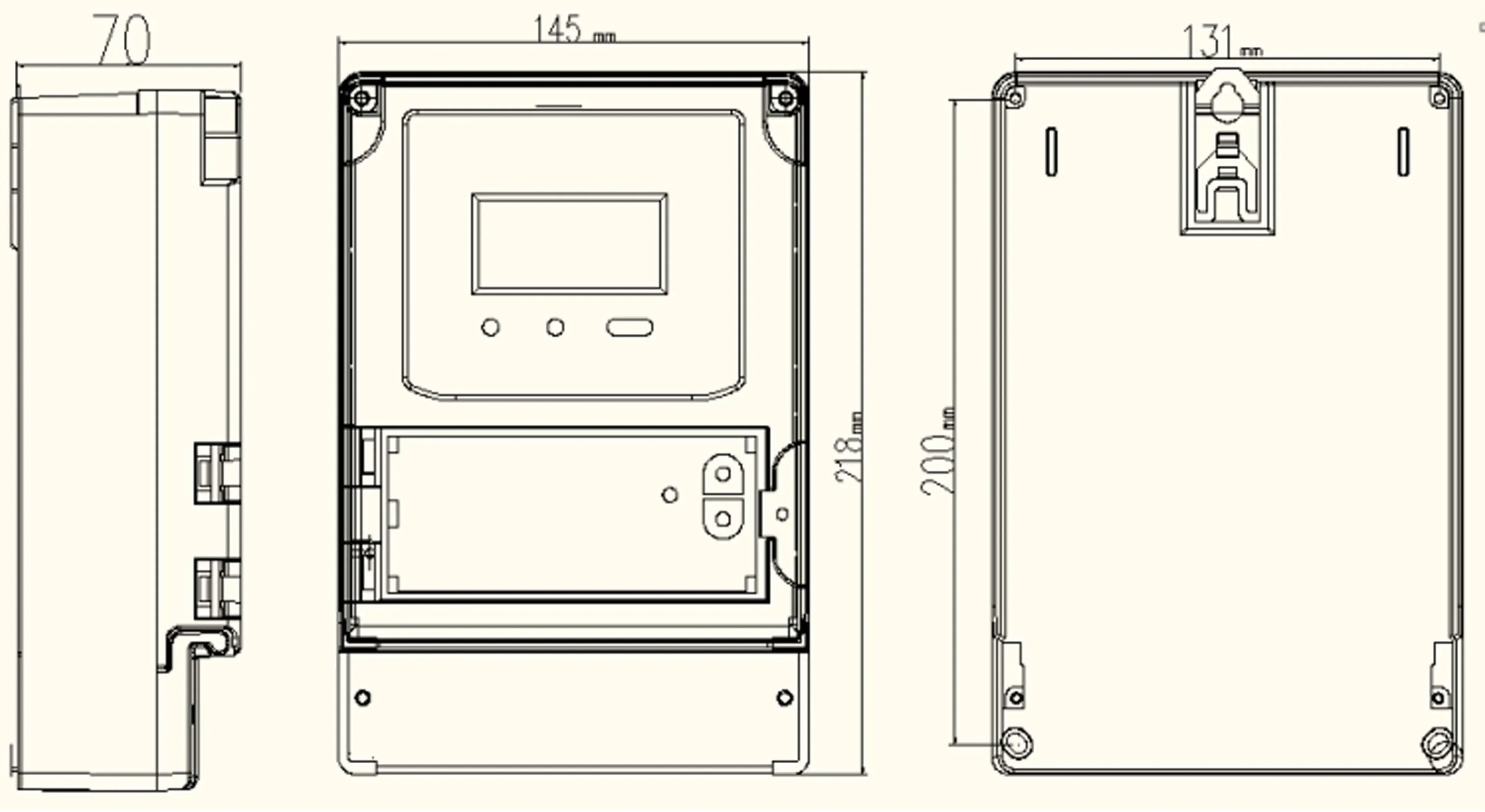 中国工場価格 電気メーター監視 kWhメーター 3相電気メーター NB/Bluetooth/RS485対応