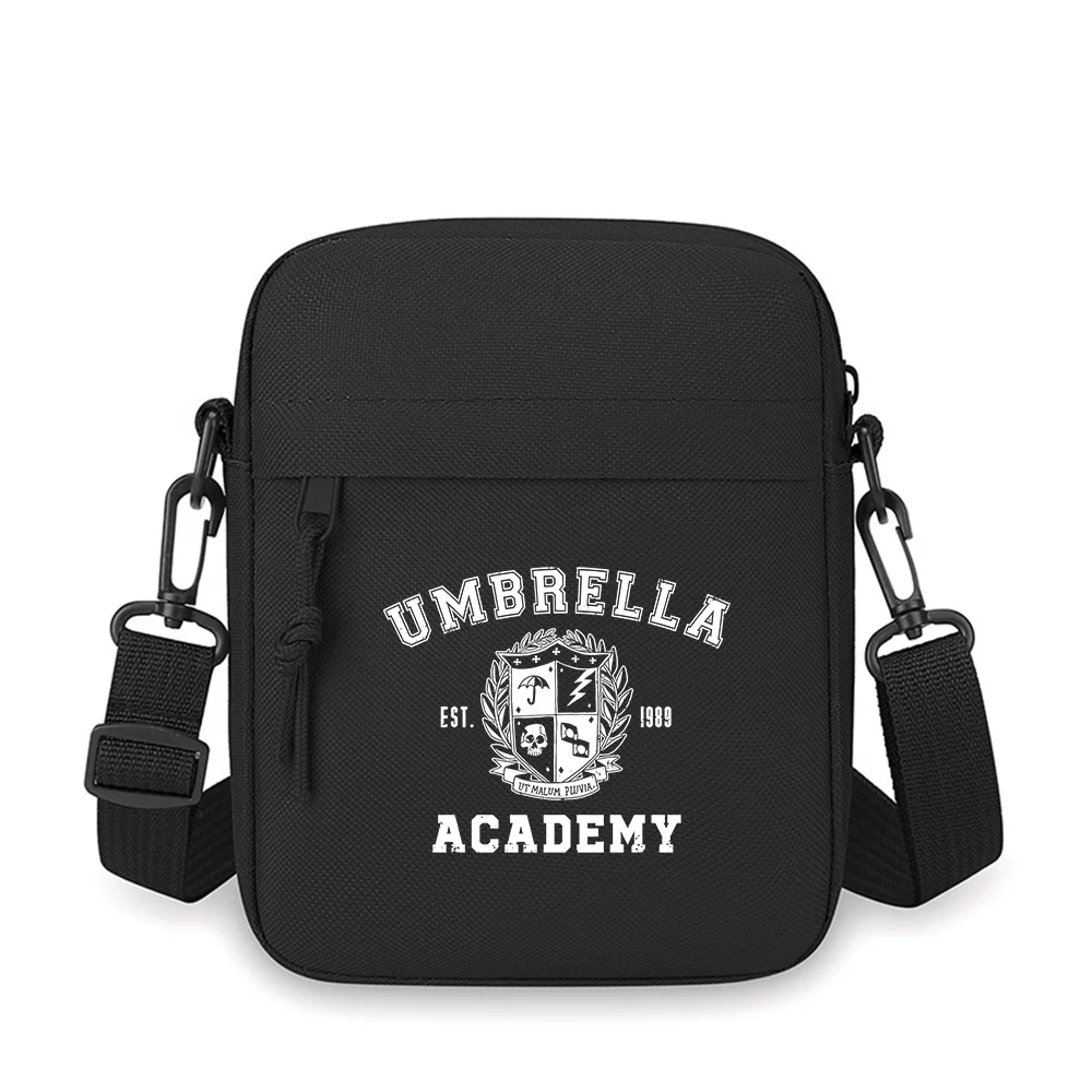 Umbrella Academy crest skull lightning est. Men Crossbody Bag Single Shoulder Women Cartoon Anime Film Printing Design Unisex