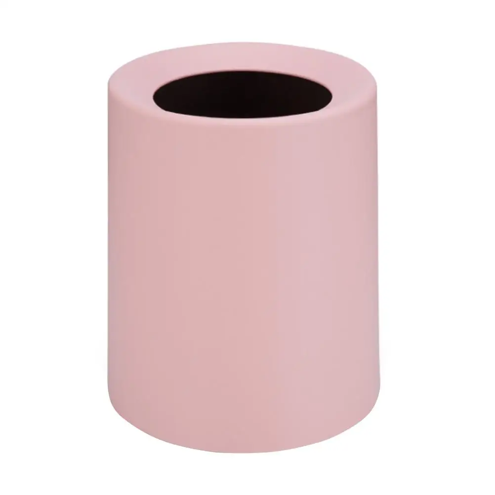 

Frosted Trash Can Household Garbage for Bedroom Container Home Fine Workmanship Waste Bin