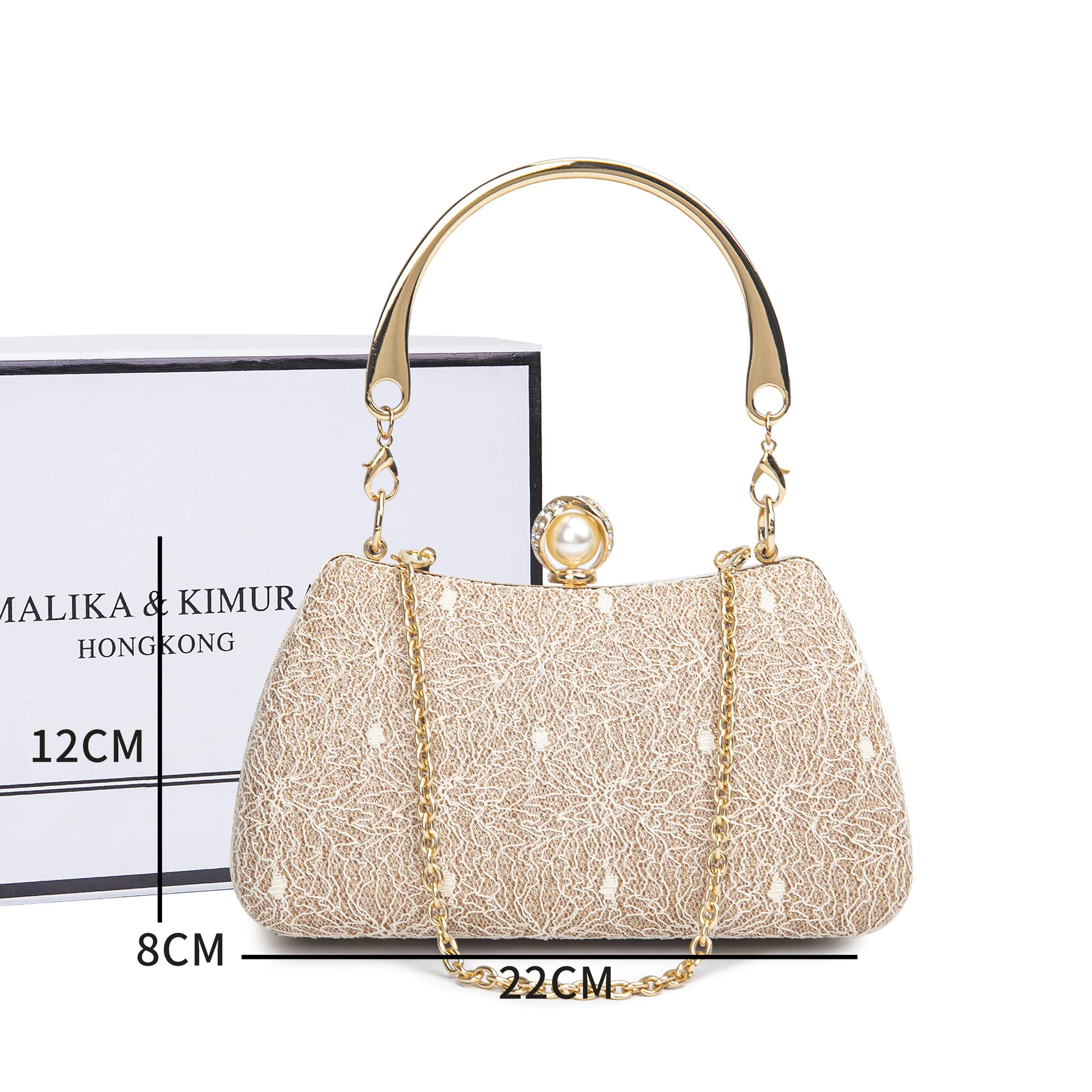 Bloomsteps niche tempérament boîte sac 2025 nouvelle mode chaîne dîner sac flash diamant femmes épaule sac de messager