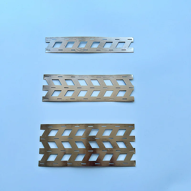21700 Battery Hole Spacing 21.5mm Connection Plate Stamped SPCC Nickel Plating 1 Meter Parallel Without Bracket Nickel Strip