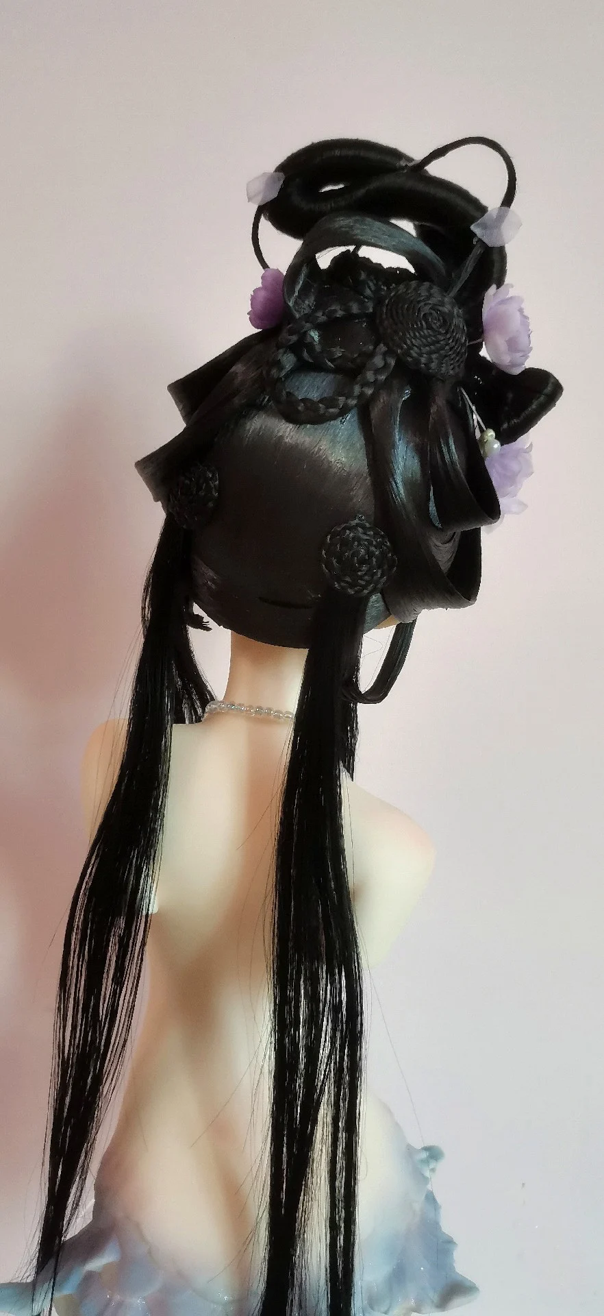 1/3 Ancient Costume BJD Wig Doll Accessories Hanfu Antique Style Hair Retro Wigs For BJD/SD SD13 Big Girl SSDF C1663