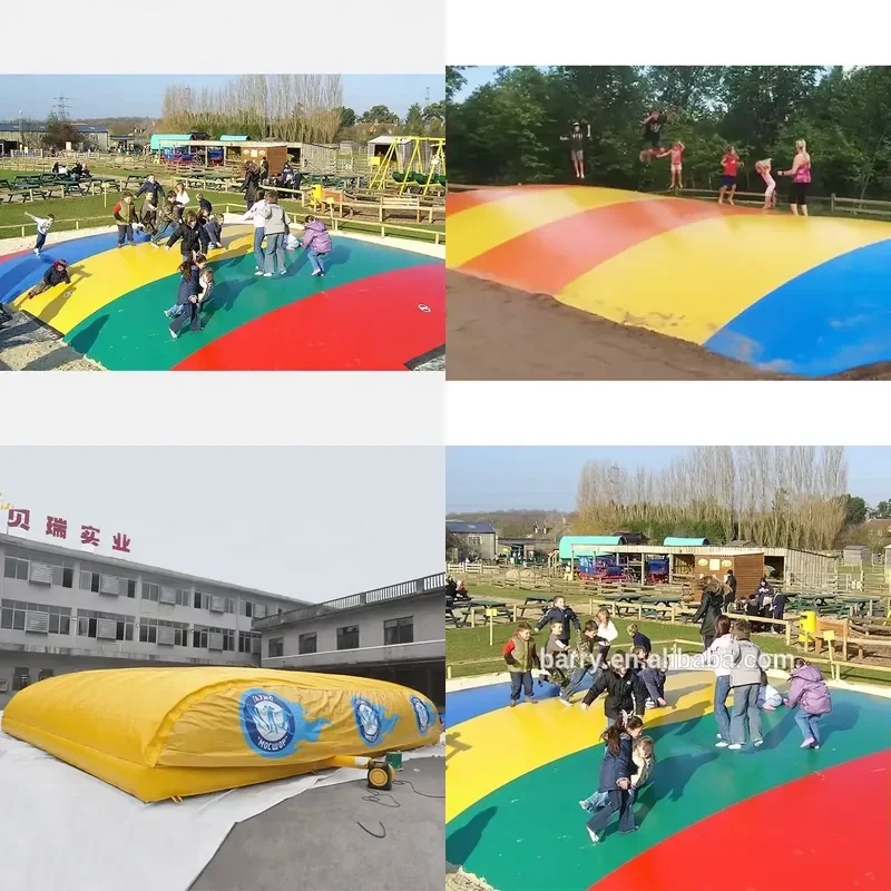Outdoor Inflatable air Jumping Bounce /bouncy Pad ,inflatable Jumping Pillow for Sale