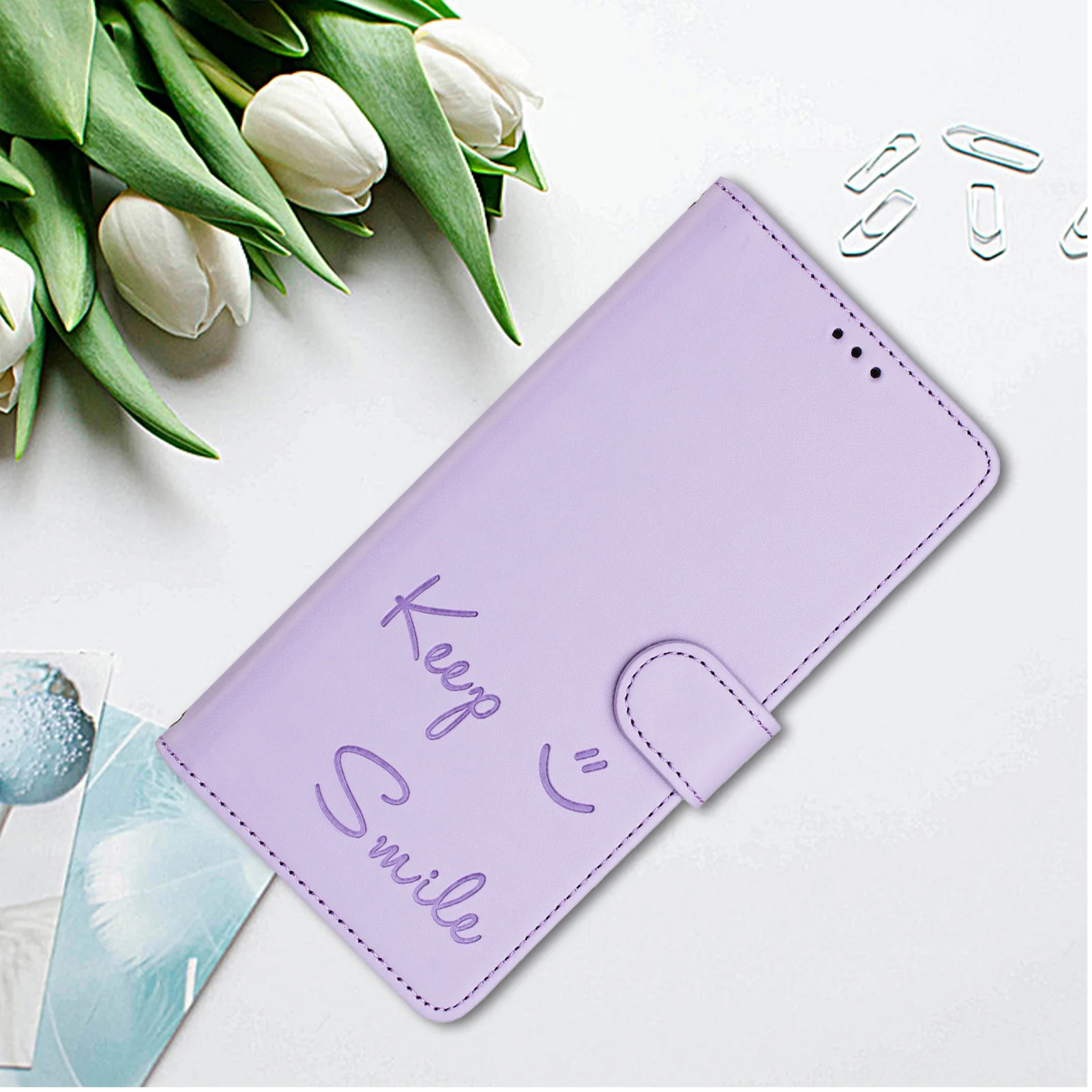 Smile Leather Case …