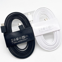 Samsung S25 S24 1.8M Type-C 3A PD USB C Cable 45W Super Fast Charging Wire Line For Galaxy S23 S22 S21 S20 FE Note 20 10 Ultra
