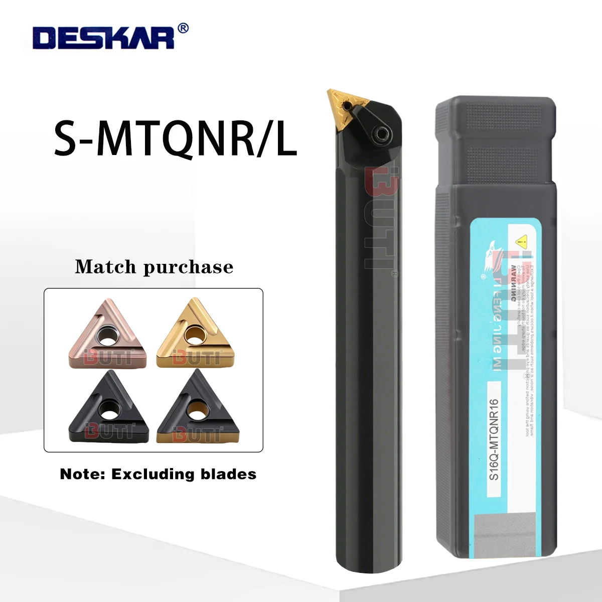 S16Q S18Q S20R S25S-MTQNR/L16 DESKAR Drehwerkzeughalter 16mm 20/25mm Einsatz-Bohrstange Dreieckiger Bohrwerkzeughalter Drehwerkzeug
