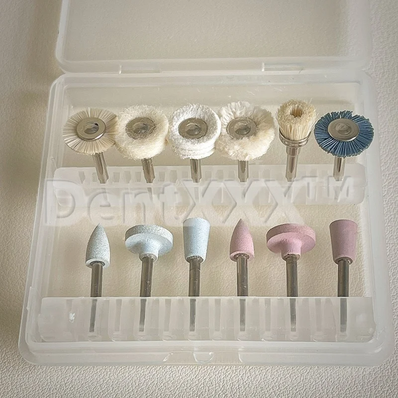 12 Stück/Box Silikon-Mischschleifkopf-Set, geeignet zum Schleifen und Polieren von Metall, Keramik usw. – Detail 5