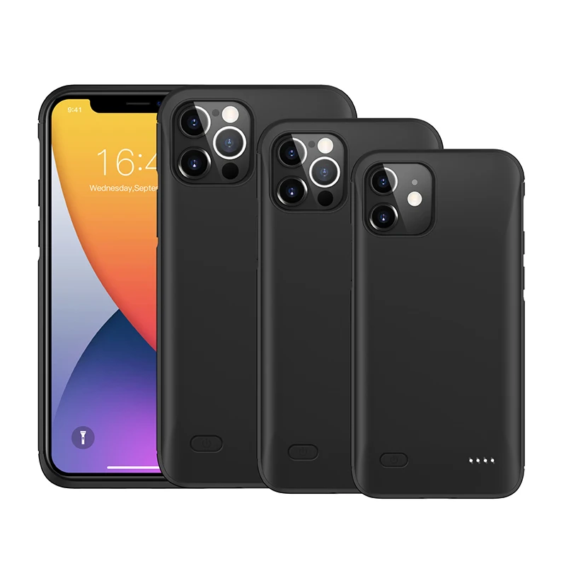 

Power Bank Battery Charger Case for iPhone 11 Pro Max 12 Pro Max 12 Mini X XS Max XR 6 6s 7 8 Plus SE 2 Powerbank Charging Case