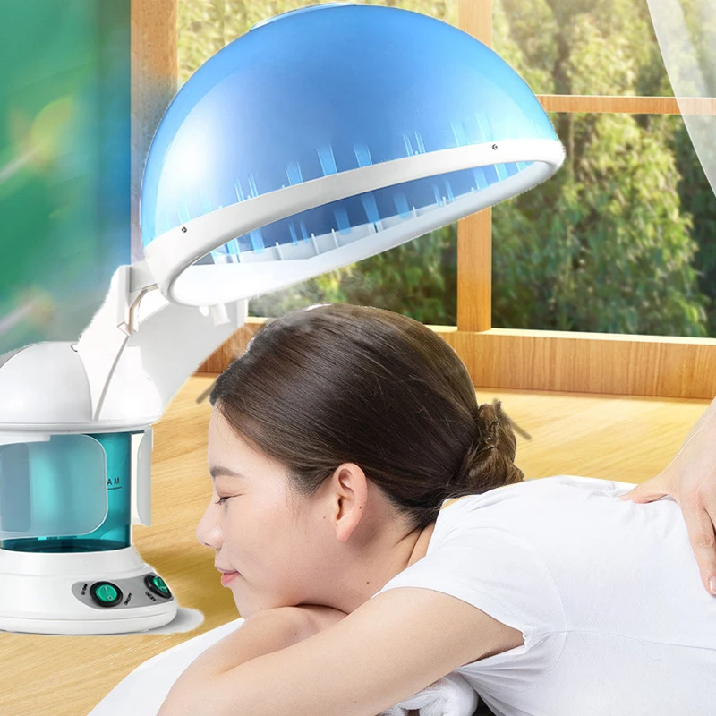 Professional Vapor Facial Hair Steamer Nebulizer Beauty Salon 2in1 Face Skin Deep Cleansing Hydrating Ozone Ionic Steaming Tool