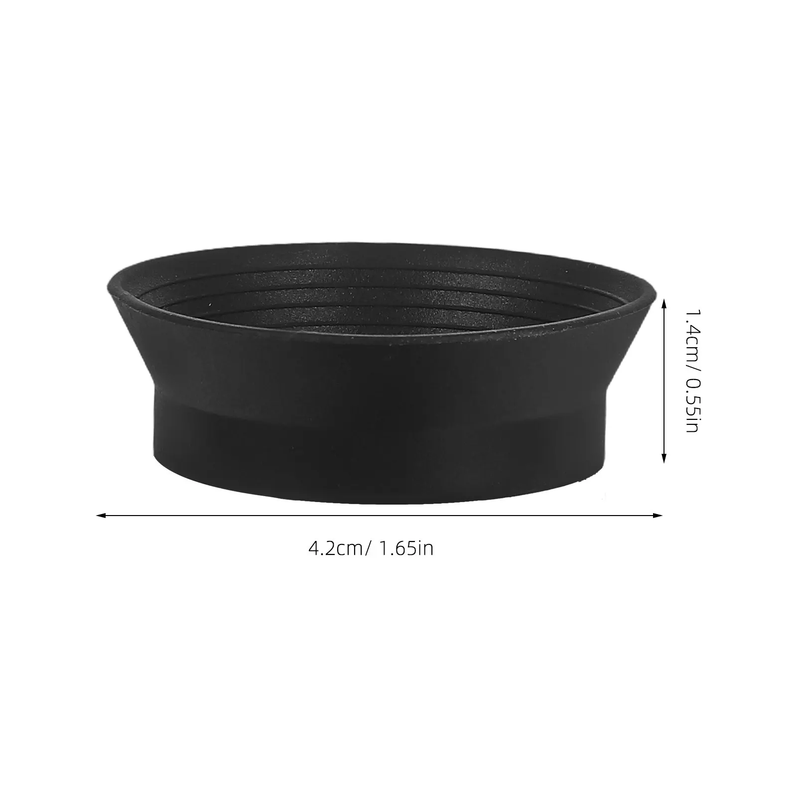 2Pcs Microscope Eyepiece Shield Rubber Eyepiece Guard for Stereo Telescope Enhanced Contrast Easy Install Scope Lens Protector