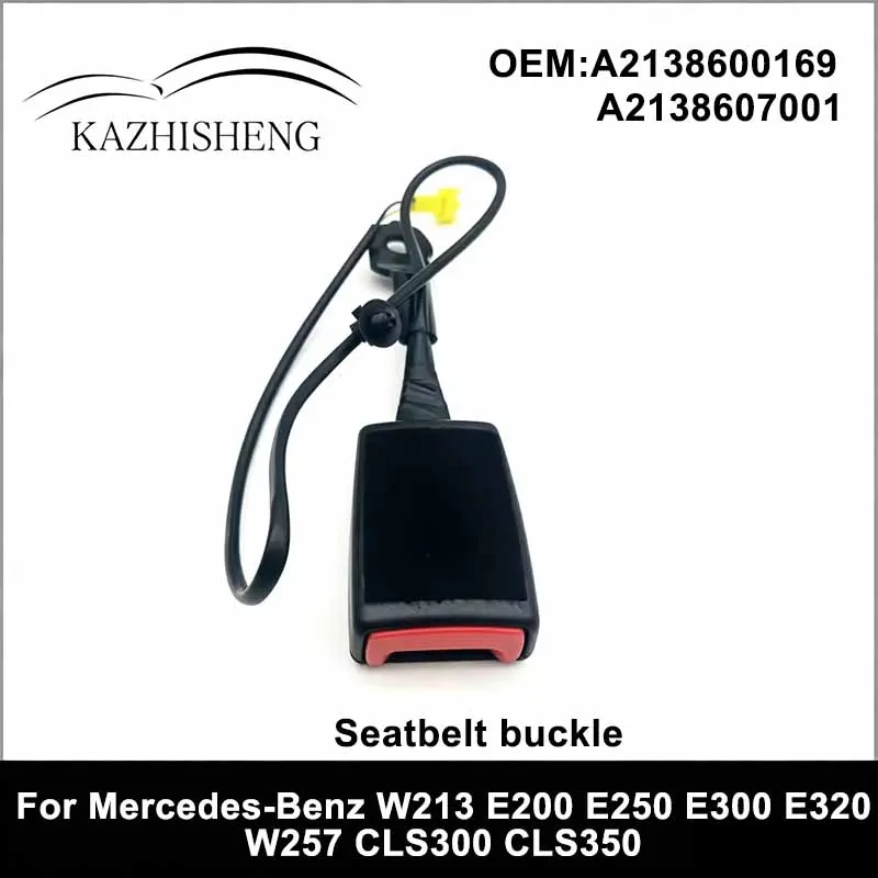 A2138600169 A2138607001 for Mercedes-Benz Front Seat Belt Buckles Left or Right W213 E200 E250 E300 E320 W257 CLS300 CLS350