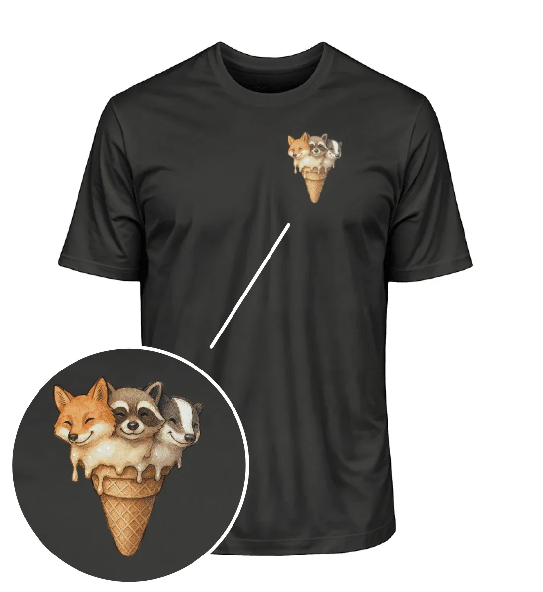 

Eistiere Graphic Printing Summer Luxury Brand Cotton Men's and Women's T-Shirts Short Sleeves Street Fashion Trend Clothing