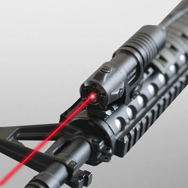 Imagem -02 - Picatinny Red Dot Apontando Visão Laser Ipx8 Impermeável Alumínio Visível Âmbito Ponteiro Caça Rifle Ls-l7